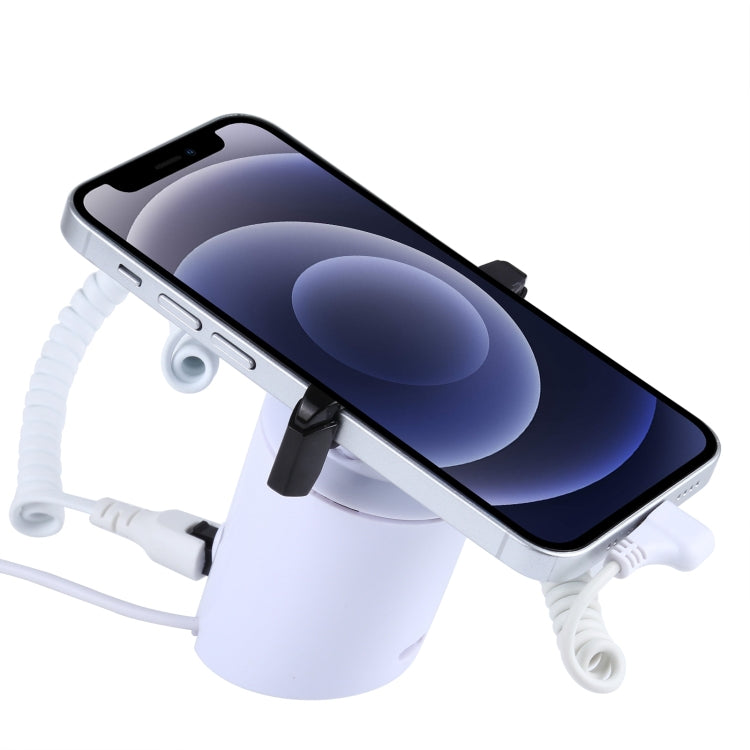 Cylindrical Display Stand Security System Burglar Alarm / Anti-theft Alarm Display Holder with Infrared Remote Control for iPhone / iPod with 8-Pin Port, ABS Cylindrical 8 Pin Cylindrical Display Stand Security System Burglar Alarm / Anti-theft Alarm Display Holder with Infrared Remote Control for iPhone / iPod with 8-Pin Port, ABS Cylindrical 8 Pin